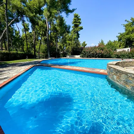 Villa Armonia By Halu! In Sani With Shared Pool